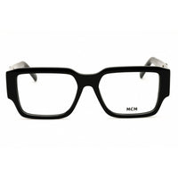 MCM MW5024 001 Unisex Shiny Black Acetate Rectangular Shape Full Rim Frame Eyeglasses ,