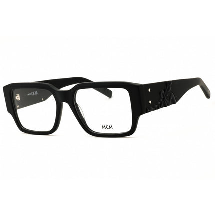 MCM MW5024 002 Unisex Matte Black Acetate Rectangular Shape Full Rim Frame Eyeglasses ,