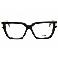 MCM MW5025 001 Women's Shiny Black Acetate Rectangular Shape Full Rim Frame Eyeglasses ,
