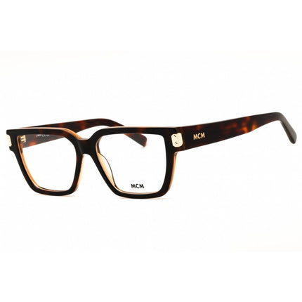 MCM MW5025 056 Women's Havana Acetate Rectangular Shape Full Rim Frame Eyeglasses ,