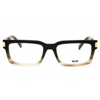 MCM MW5027 050 Men's Dark Brown Acetate Rectangular Shape Full Rim Frame Eyeglasses ,