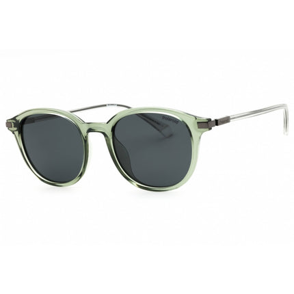 Polaroid Core PLD 4148/G/S/X 08YW M9 Unisex Round Sunglasses Green/Grey Plastic Frame ,
