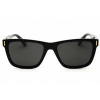 Polaroid Core PLD 6186/S 0807 M9 Unisex Full Rim Sunglasses Black Plastic Frame ,