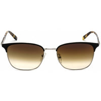 Salvatore Ferragamo SF180SG 703 Men's Rectangular Sunglasses - Black/Shiny Light Gold ,
