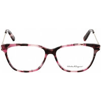 Salvatore Ferragamo SF2851 541 Women's Rectangular Eyeglasses - Purple Havana Acetate ,