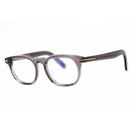 Tom Ford FT5930-D-B 020 Men's Grey Acetate Full Rim Frame Round Shape Eyeglasses ,