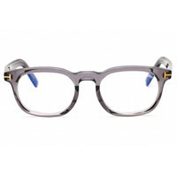 Tom Ford FT5930-D-B 020 Men's Grey Acetate Full Rim Frame Round Shape Eyeglasses ,