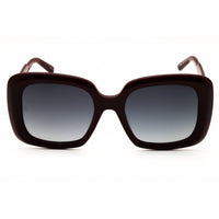 Tommy Hilfiger TH 2208/S 0LHF 9O Women's Burgundy/Dark Grey Oversized Shape Sunglasses ,