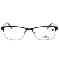 Lacoste L2217 N 033 Gunmetal Men's Metal Full Rim Rectangular Eyeglasses ,