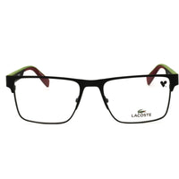 Lacoste L2318 002 Matte Black Men's Metal Rectangular Full Rim Eyeglasses ,