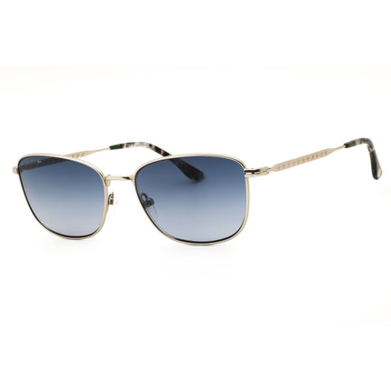 Lacoste L270S 045 Silver Men's Rectangular Metal Full Rim Sunglasses ,