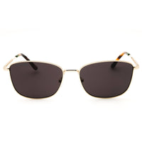 Lacoste L270S 714 Gold Metal Rectangular Men's Sunglasses Full Rim ,