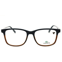 Lacoste L4002 410 Blue/Transparent Brown Injected Propionate Men's Full Rim Eyeglasses ,