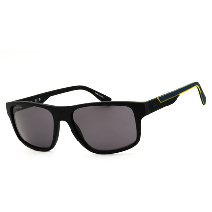 Lacoste L6057S 002 Matte Black Men's Injected Propionate Rectangular Full Rim ,