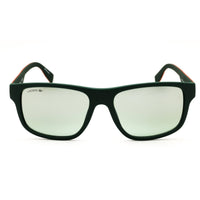 Lacoste L6057S 301 Matte Green Injected Propionate Men's Full Rim Rectangular ,