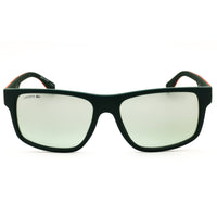 Lacoste L6057SN 301 Matte Green Men's Injected Propionate Full Rim Rectangular ,