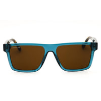 Lacoste L6059S 410 Transparent Blue Men's Injected Propionate Rectangular Full Rim ,