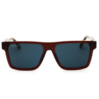 Lacoste L6059S 601 Transparent Burgundy Injected Propionate Men's Full Rim Rectangular ,