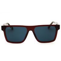 Lacoste L6059SN 601 Transparent Burgundy Men's Injected Propionate Full Rim Sunglasses ,