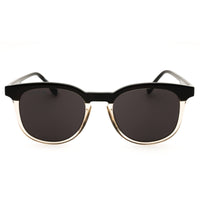 Lacoste L6073S 001 Black/Transparent Blush Men's Injected Propionate Full Rim Round ,