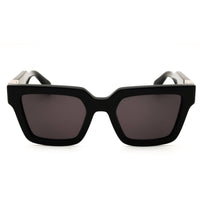 Salvatore Ferragamo SF2066S 001 Black Women's Acetate Full Rim Rectangular Sunglasses ,