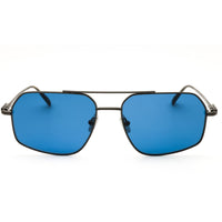 Salvatore Ferragamo SF313S 016 Dark Gunmetal Metal Men's Full Rim Rectangular ,
