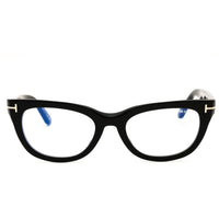 Tom Ford FT6066-B 001 Shiny Black Women's Cat Eye Acetate Full Rim Eyeglasses ,