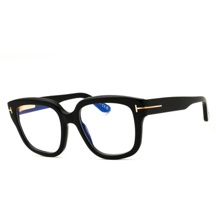 Tom Ford FT6094-B 001 Shiny Black Acetate Rectangular Women's Eyeglasses Full Rim ,