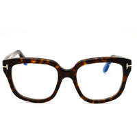 Tom Ford FT6094-B 052 Dark Havana Women's Acetate Full Rim Rectangular Eyeglasses ,
