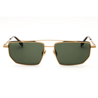 Canada Goose GC25509SE 715 Semimatte Gold Titanium Oval Sunglasses ,