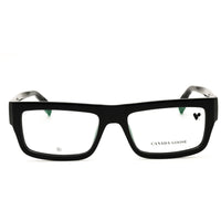 Canada Goose GC25615 001 Black Injected Propionate Rectangular Eyeglasses ,