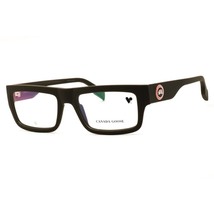 Canada Goose GC25615 317 Matte Khaki Injected Propionate Rectangular Eyeglasses ,