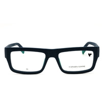Canada Goose GC25615 424 Matte Blue Injected Propionate Rectangular Eyeglasses ,