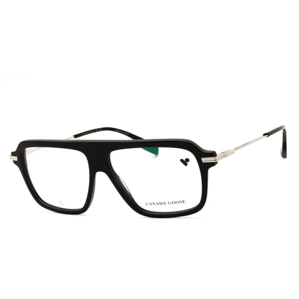Canada Goose GC25620E 001 Black Acetate Rectangular Eyeglasses ,