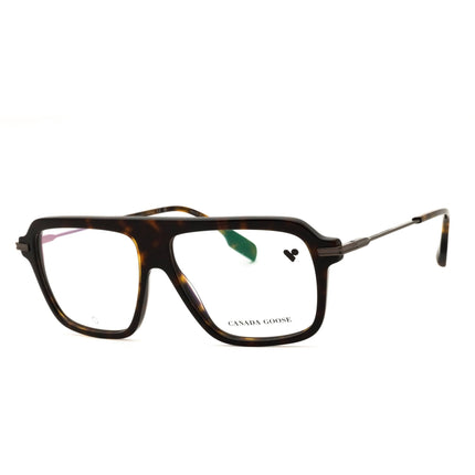 Canada Goose GC25620E 230 Dark Havana Acetate Rectangular Eyeglasses ,