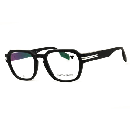 Canada Goose GC25622 002 Matte Black Injected Propionate Oval Eyeglasses ,