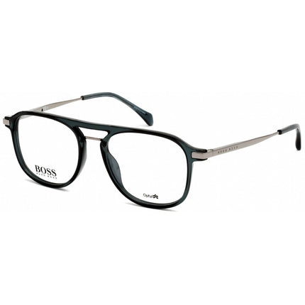 Hugo Boss Men's Blue Metal Full Rim Oval Shape Frame Eyeglasses - 1092 0PJP 00 ,