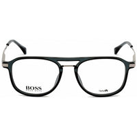 Hugo Boss Men's Blue Metal Full Rim Oval Shape Frame Eyeglasses - 1092 0PJP 00 ,