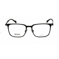 Hugo Boss Men's Matte Black Titanium Rectangular Frame Eyeglasses - 1096 0003 00 ,