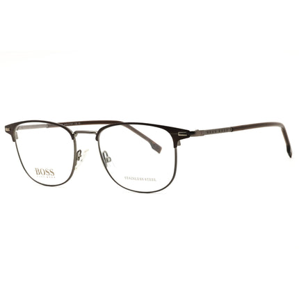 Hugo Boss Men's Matte Brown Metal Full Rim Frame Eyeglasses - 1125/U 0YZ4 00, 52mm ,