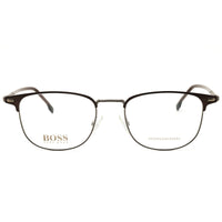 Hugo Boss Men's Matte Brown Metal Full Rim Frame Eyeglasses - 1125/U 0YZ4 00, 52mm ,