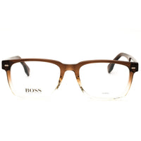 Hugo Boss 1353/U 00MY 00 Brown Gradient Rectangular Eyeglasses in Acetate for Men's ,