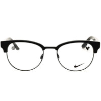 Nike 8402 N 001 Black Round Full Rim Eyeglasses in Metal for Unisex ,