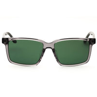 Nike ECLIPSE FALL LB IB0342 005 - Grey Rectangular Sunglasses for Men's, Green Lenses ,