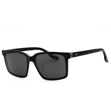 Nike ECLIPSE FALL LB IB0342 010 - Black Rectangular Sunglasses for Men's, Grey Lenses ,