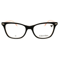 Calvin Klein CK23544 004 Women's Black/Nude Full Rim Cat Eye Acetate Eyeglasses Frame ,