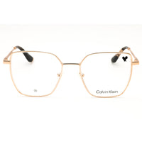 Calvin Klein CK24105 770 Women's Rose Gold Full Rim Rectangular Metal Eyeglasses Frame ,