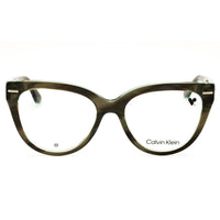 Calvin Klein CK24514 031 Women's Striped Grey/Azure Cat Eye Acetate Eyeglasses Frame ,
