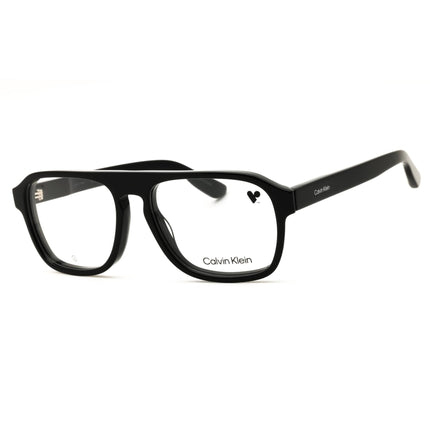Calvin Klein CK25515 001 Men's Black Full Rim Rectangular Acetate Eyeglasses Frame ,