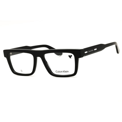Calvin Klein CK25520 001 Men's Black Full Rim Rectangular Acetate Eyeglasses Frame ,